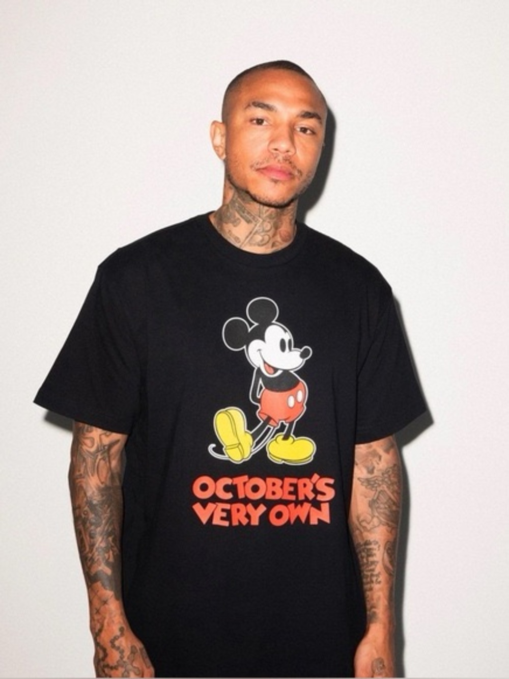 OVO X DISNEY CLASSIC MICKEY SHIRT MEDIUM